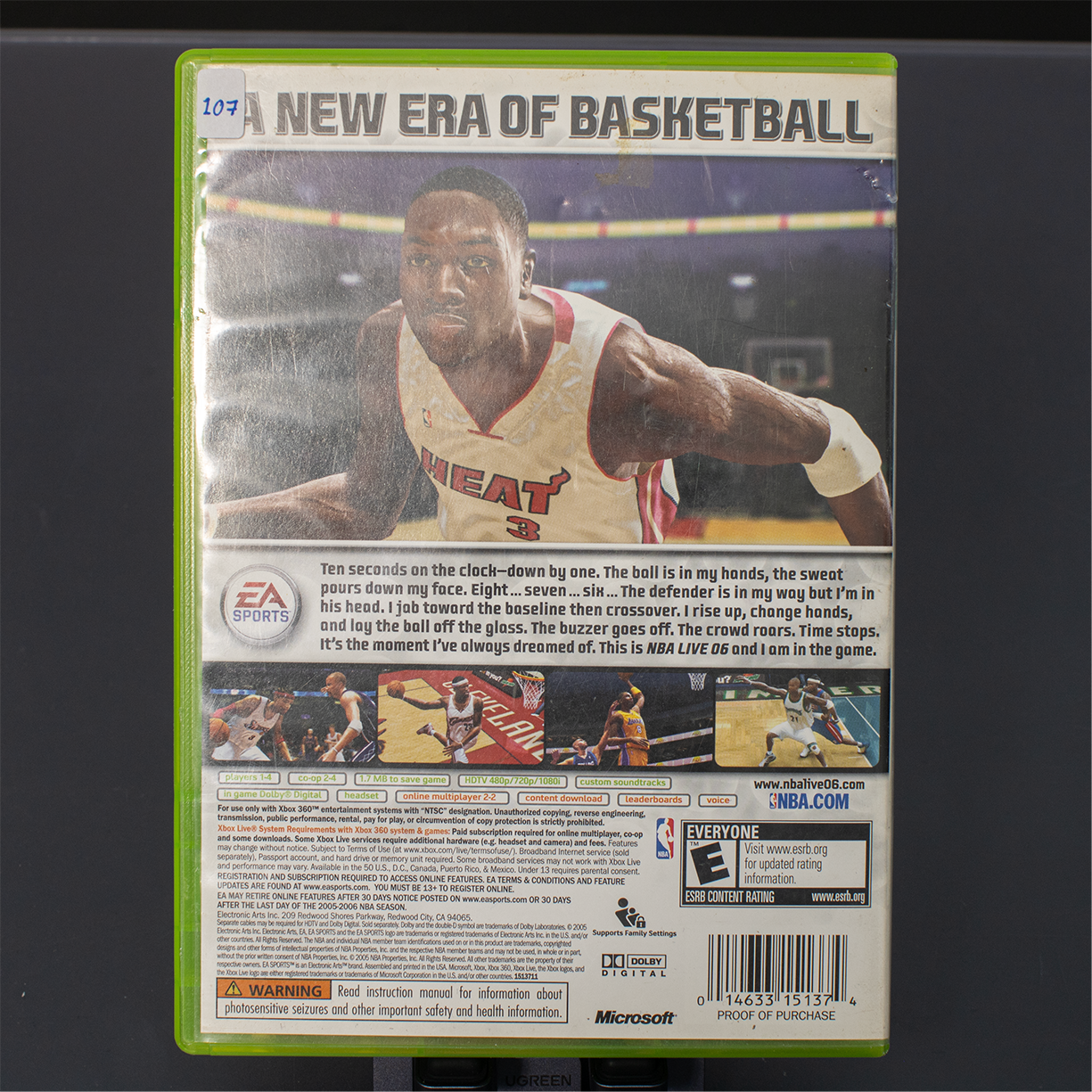 NBA Live 06 - Xbox 360 Game