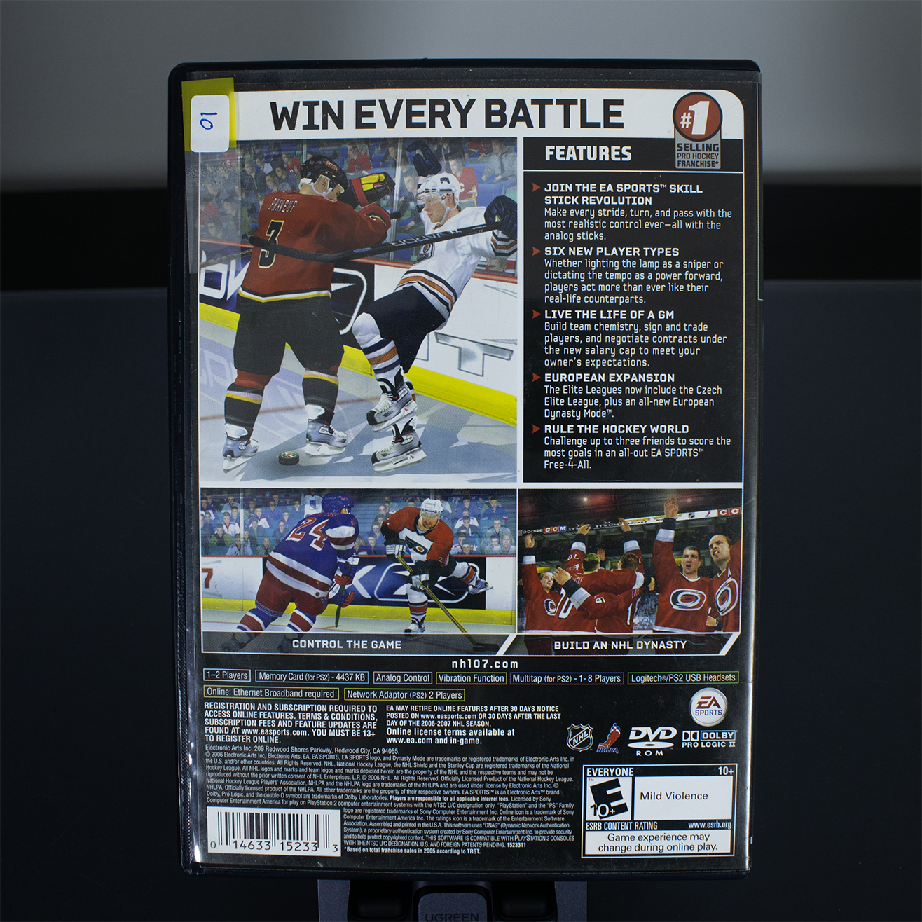 NHL07 - PS2 Game