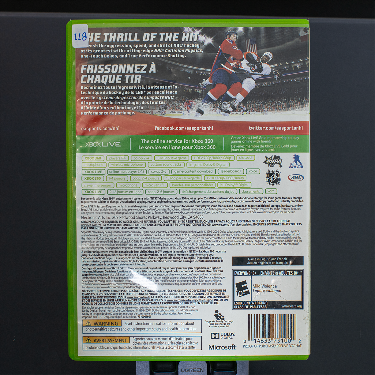 NHL 14 - Xbox 360 Game