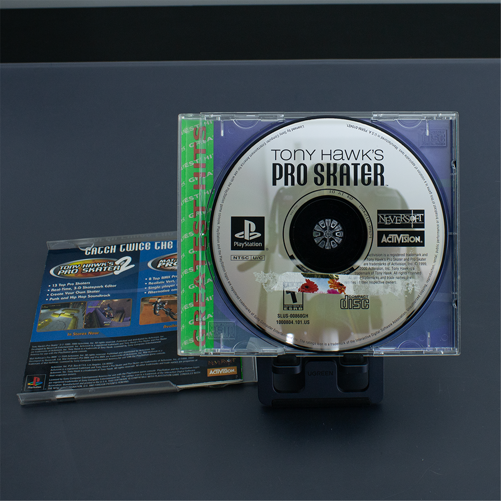 Tony Hawk's Pro Skater - PS1 Game