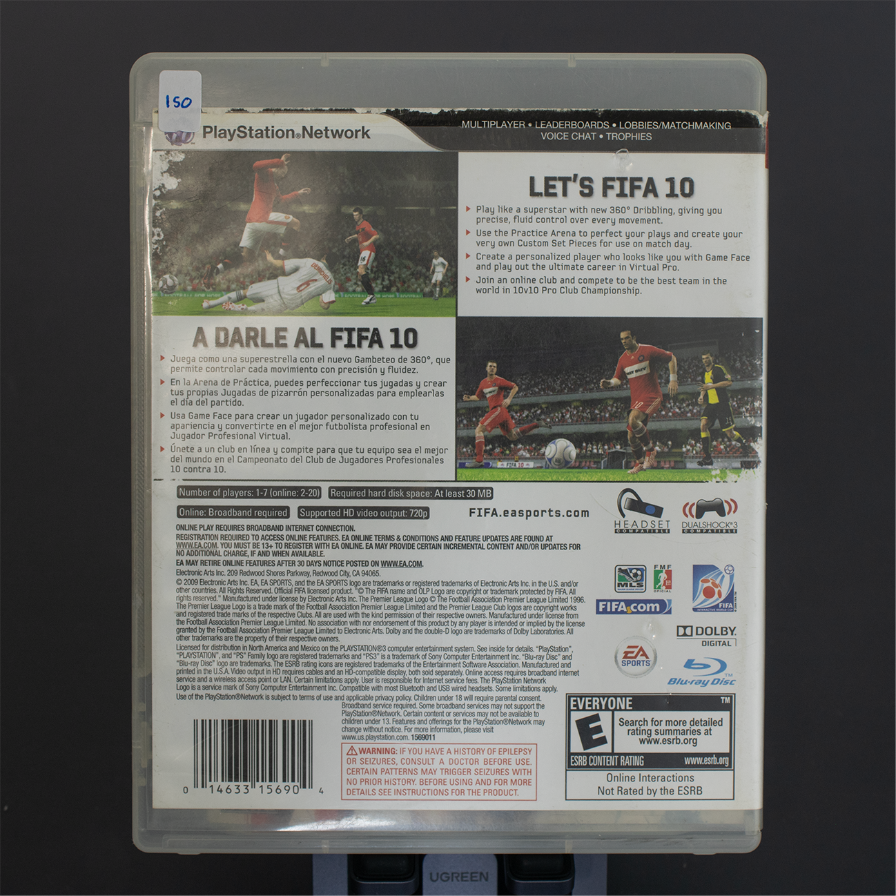 Fifa Soccer 10 - PS3 Game