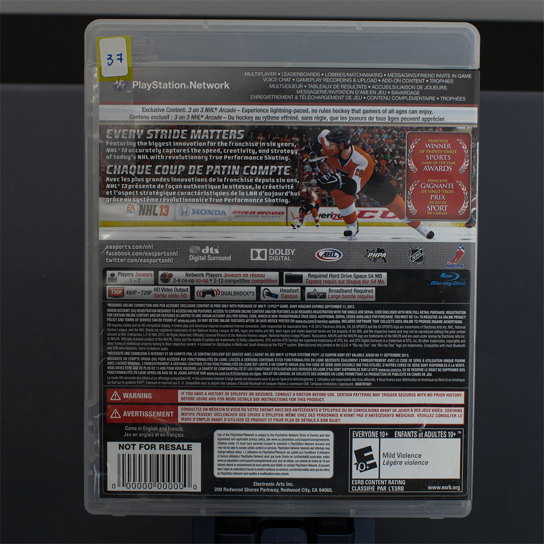 NHL13 - PS3 Game