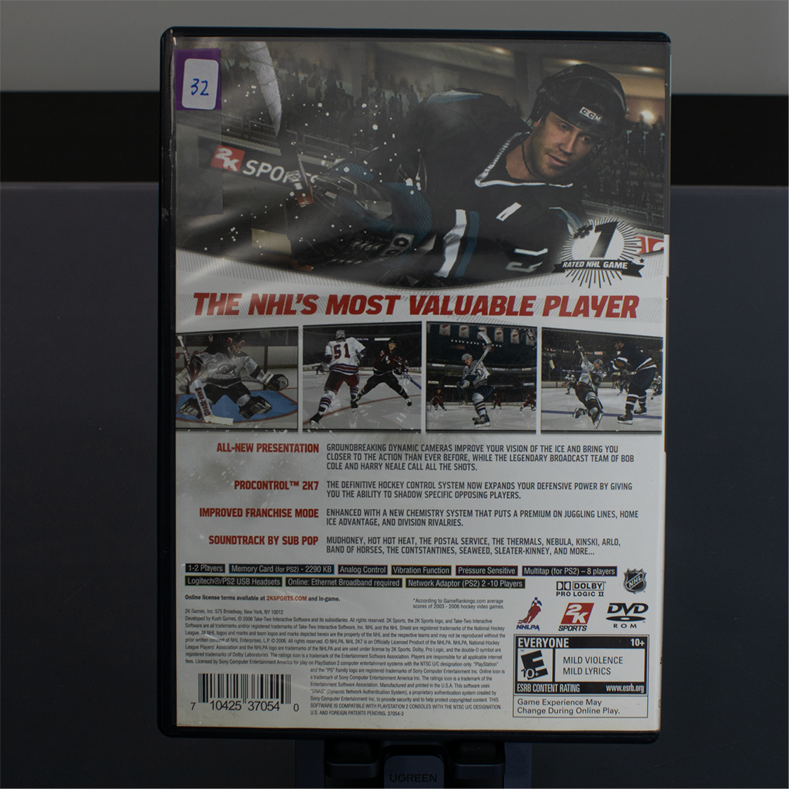 NHL2K7 - PS2 Game